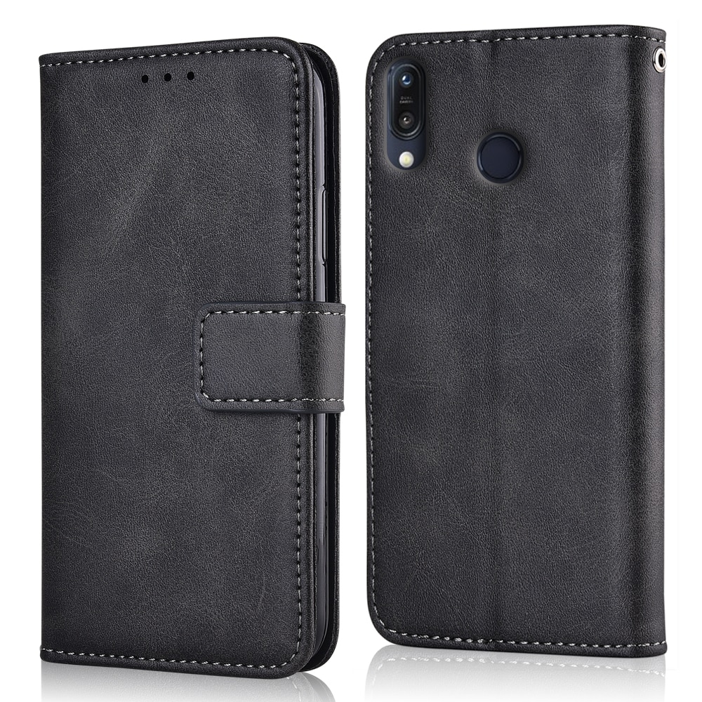 Flip Leder Telefon Fall für ASUS ZenFone Max M1 ZB555KL ZB 555KL ZB555 KL Fall brieftasche abdeckung