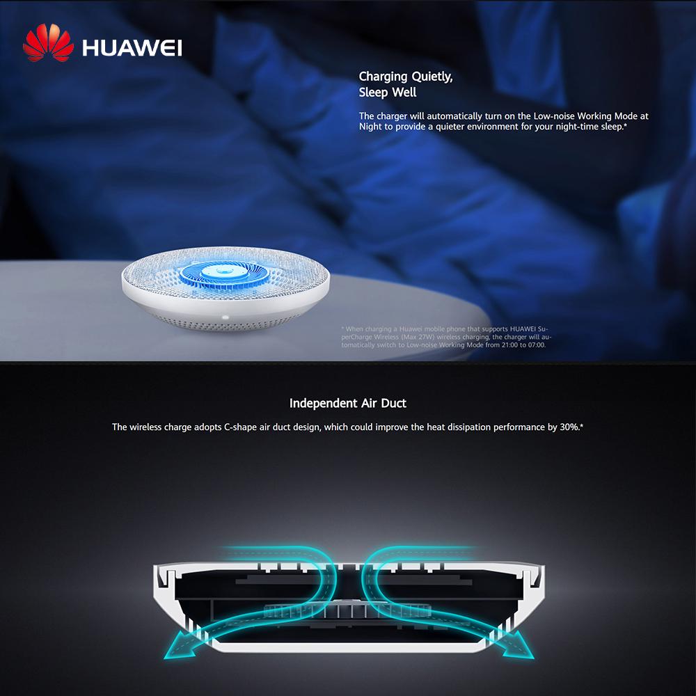 Huawei Supercharge Draadloze Oplader (Max 27W) Met Qi Standaard Universele Compatibiliteit Multi-layer