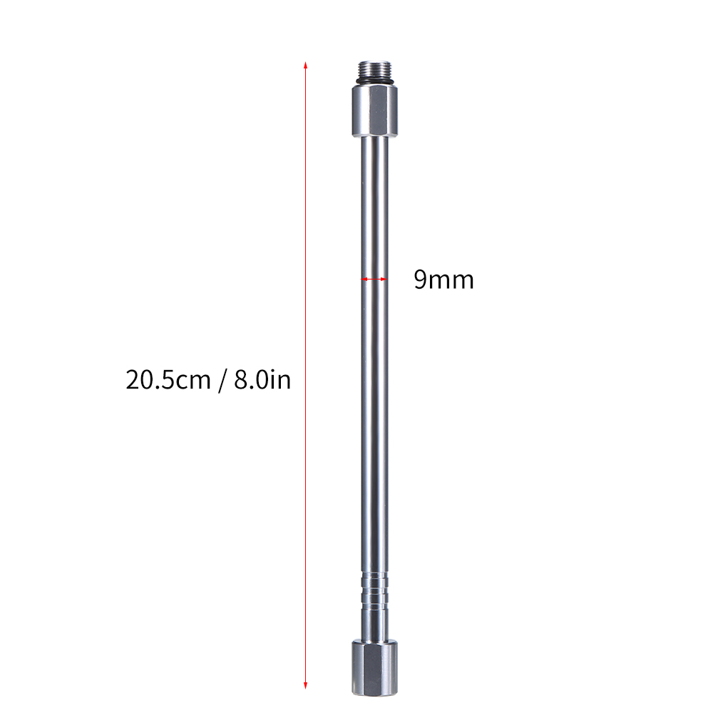 Gas Lantern Extension Tube Blow Torch Extender Pole Camping Lamp Extension Rod Cooking Stove Gas Tank Converter Extension Rod
