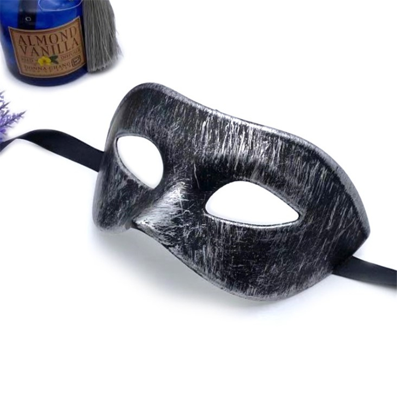 Máscara de baile de graduación para hombre y mujer, disfraz de de Halloween, accesorios de decoración de boda, Sexy, color blanco y negro