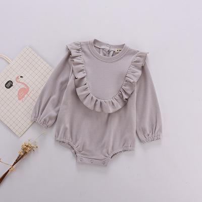 Baby Kleding Buiten Jongen En Meisje Klimmen Kazachstan Kleding Bodysuit Baby Kinderen Roze Bodysuit Baby Meisje Kleding: Grijs / 24M
