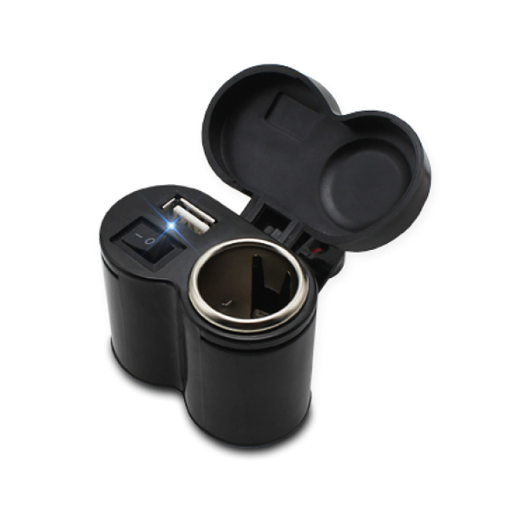 Motorfiets Mobiele Telefoon Oplader, Multifunctionele Snelladen Motorfiets Accessoires: Default Title