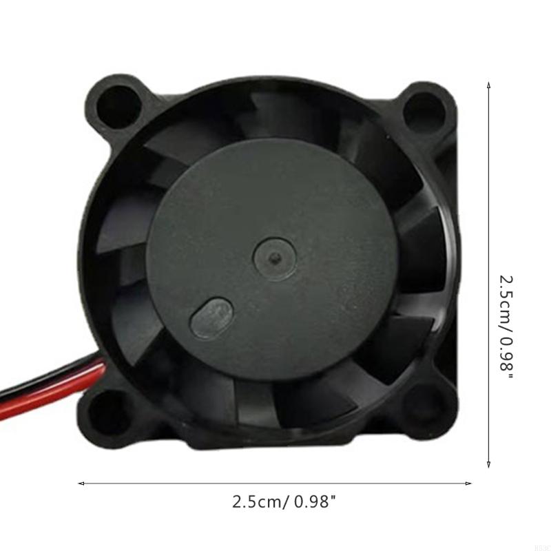 2507 Brushless Cooling Fan Cooling Fan Heatsink 5V/12V/24V Hydraulic Bearing Cooling Fan Good Heat Dissipation Radiator