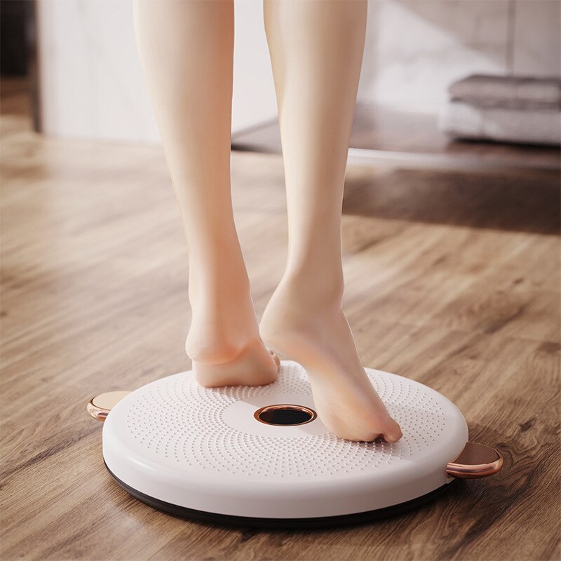 Twisted Waist Disc Exercise Twisted Waist Turntable Yoga Plastic Waist Shaping Waist Twister Anti-Slip Wave Point Twisting Disc