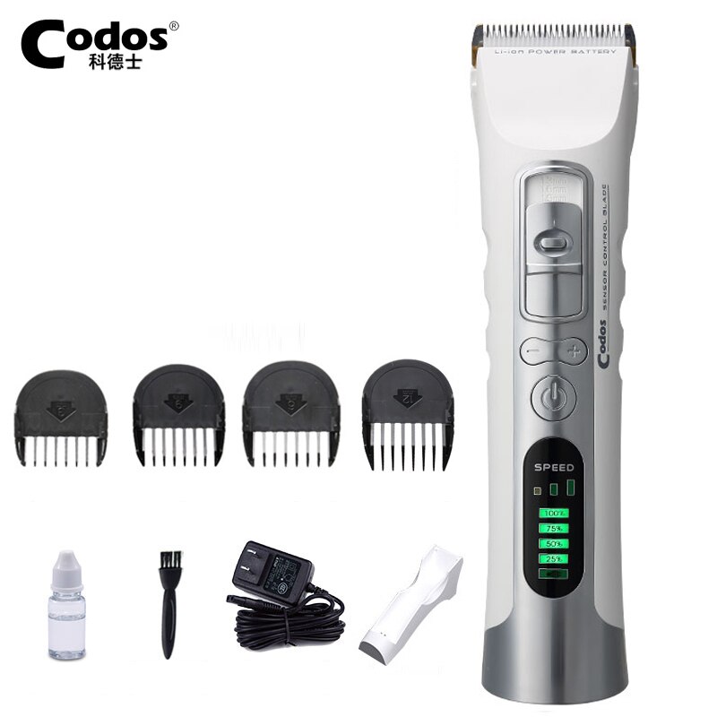 Codos Professionele Oplaadbare Tondeuse Voor Kapper Salon Elektrische Tondeuse Keramische Cutter Snijmachine