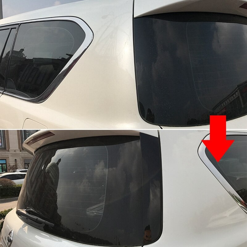Moldura del divisor del alerón de la ventana trasera para Nissan Patrol Y62 + Accesorios de estilo de coche