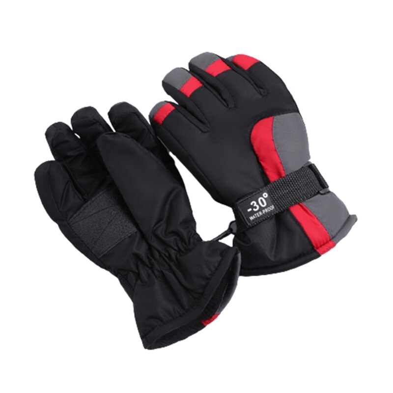 Winter Sneeuw Handschoenen Waterdicht Winddicht Polyester Warmte Sneeuw Sport Ski Snowboard Koud Weer Road Fietsen Necessaries: 2