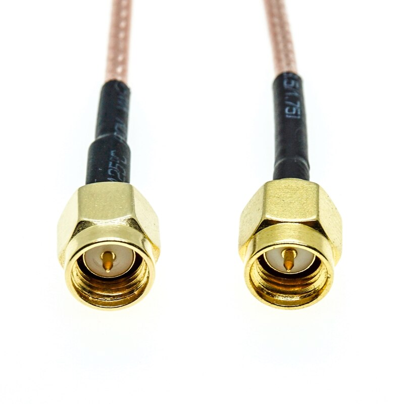 SMA Male to SMA Male plug RF Jumper pigtail Cable RG316 Coax Connector