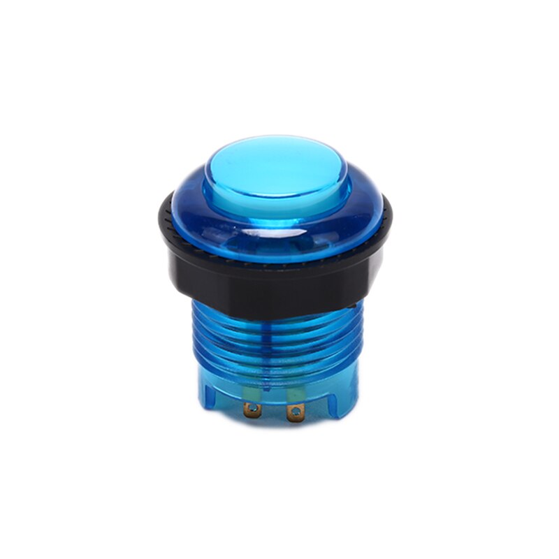 1PCS 28mm LED Arcade Push Button Arcade Start Button Switch 5V Illuminated Button Arcade Cabinet Accessories: BL