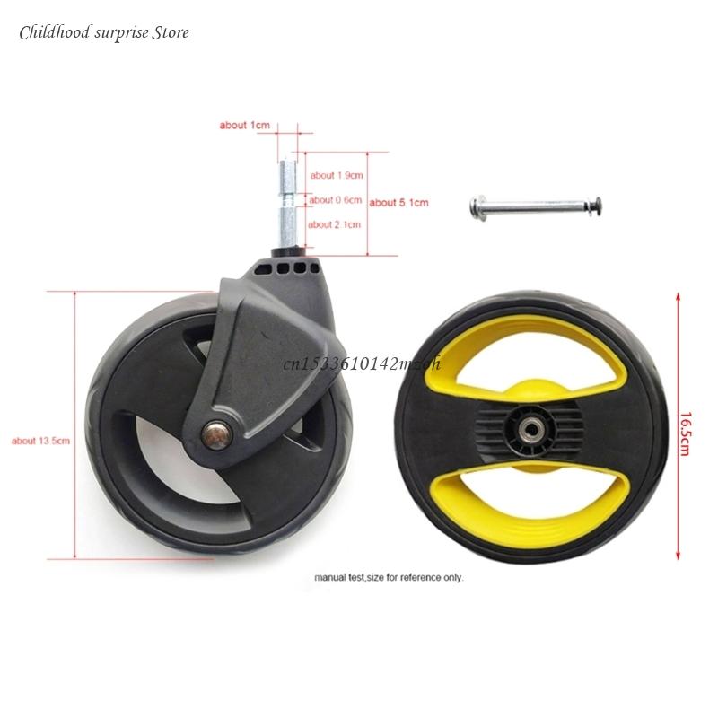 Rodas carrinho bebê rodas dianteiras traseiras acessórios carrinho bebê universal rodas plástico para carrinho