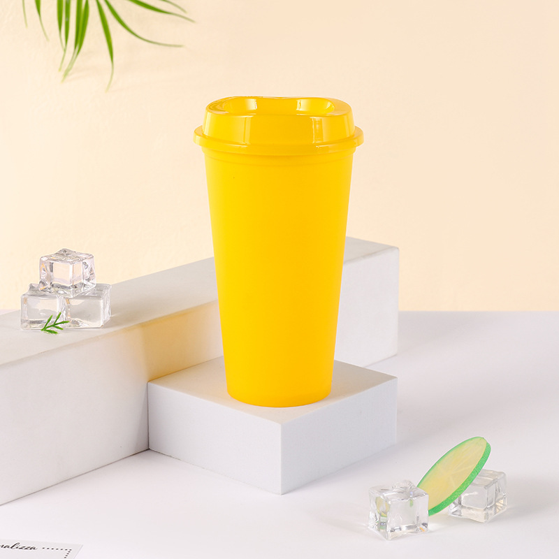 BPA free reusable 480ml 16oz plastic coffee cup travel coffee mug cup drink cup to go