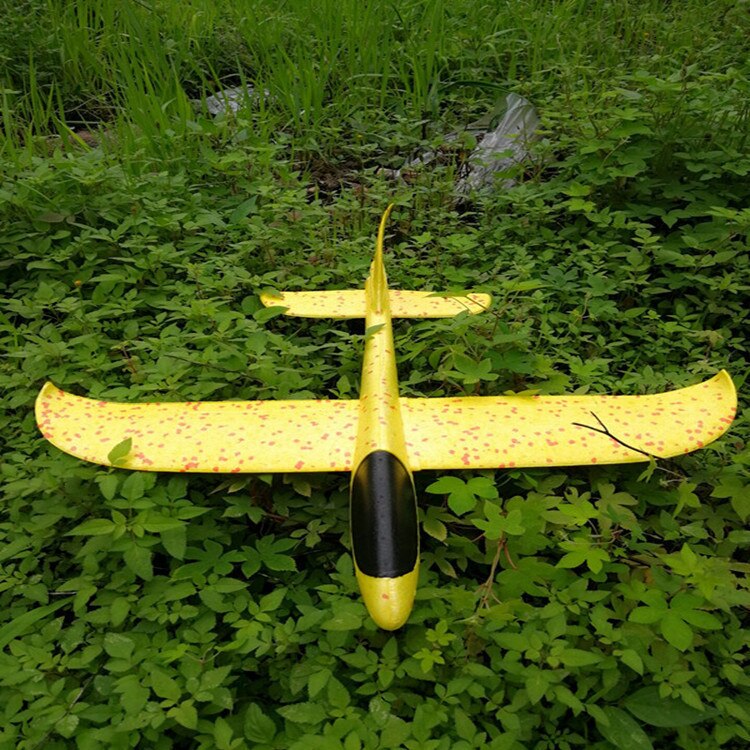 Epp Schuim Hand Gooien Vliegtuig Outdoor Lancering Zweefvliegtuig Vliegtuig Speelgoed Voor Kinderen Party Bag Vulstoffen Flying Zweefvliegtuig Vliegtuig Speelgoed 48Cm: 1