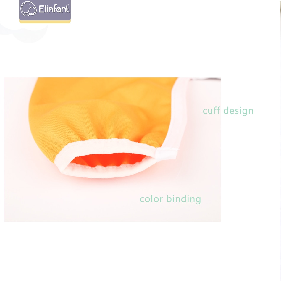 Elinfant babero de manga larga Baberos impermeables para bebés y niños pequeños con bolsillo peso ligero babero lavable biberones de alimentación de un tamaño