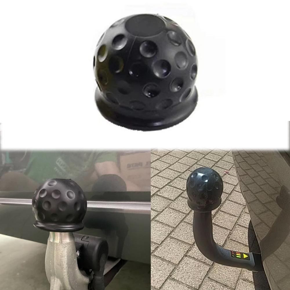 Gloednieuwe 50MM trekhaakbal afdekking, universele trekhaakbal beschermkap, auto-accessoires.
