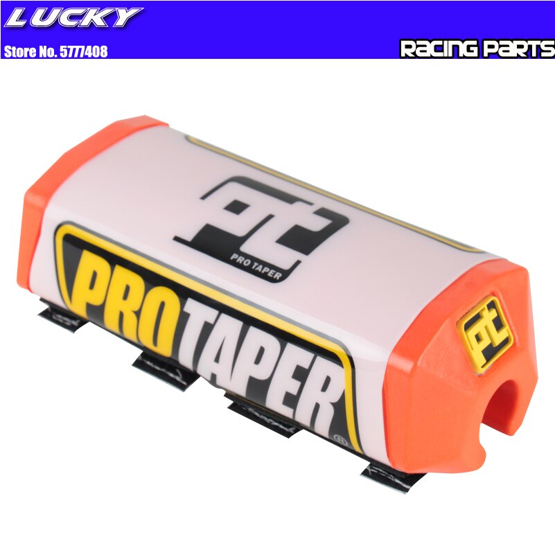 Andlebar Bar Pad Fat Bar Pad Borst Beschermer Cross Bar Fit 1-1/8 Handle Bar Motorfiets Dirt Bike Pit fiets: orange