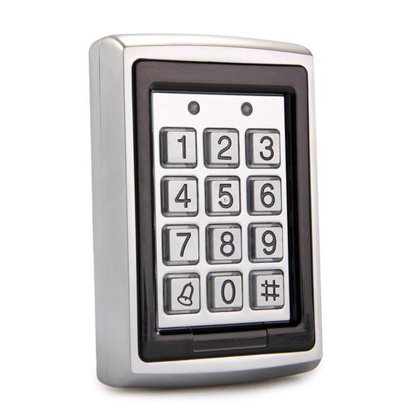 Regendicht Deur Toegangscontrole Controller 125Khz EM Card EM4100 Tk4100 Proximity Rfid-lezer Keypad