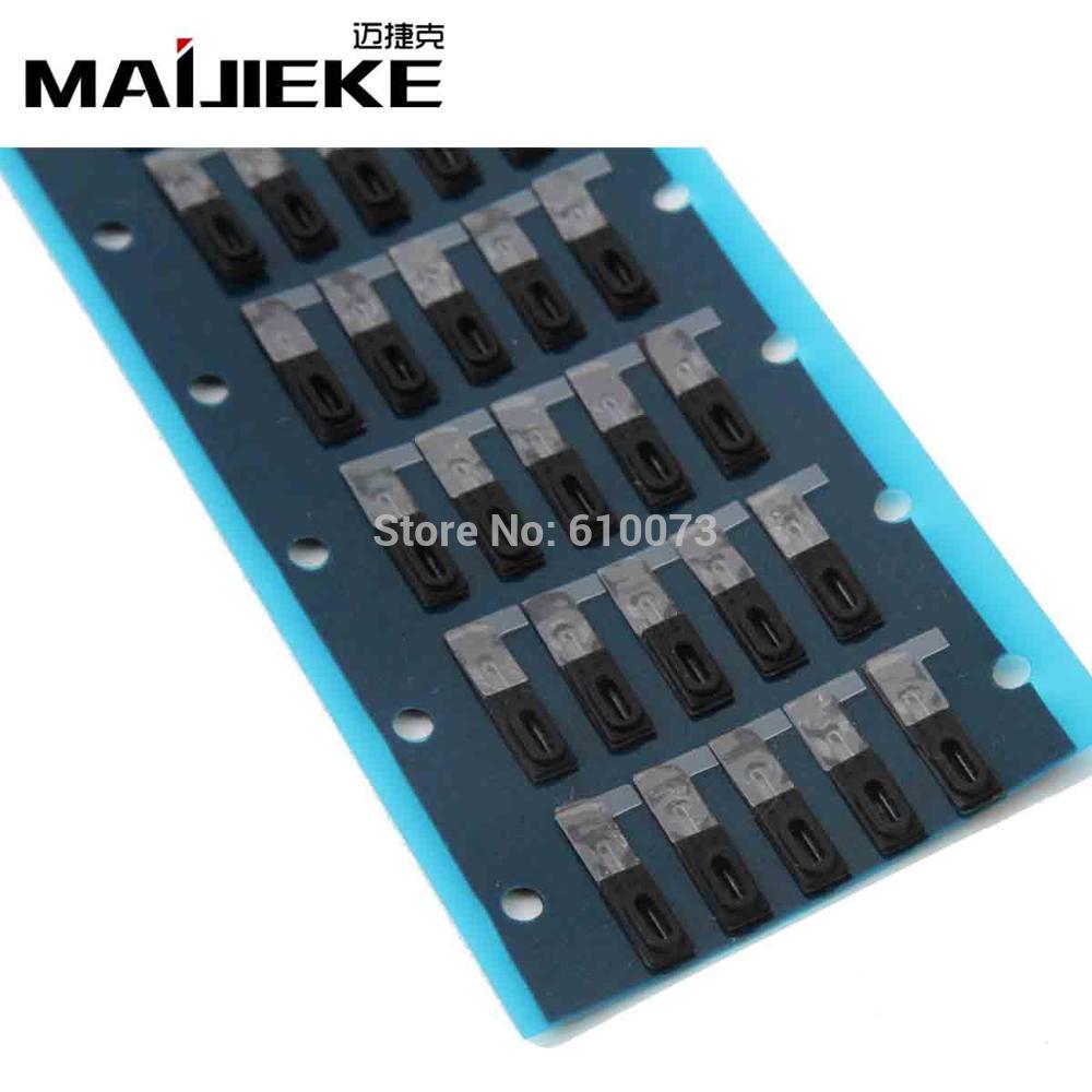 10 STKS MAIJIEKE Oortelefoon Anti Dust Mesh Net Mesh Cover Voor iPhone X 8 7 6 s plus 5 5 s 5c 4 s Oor Speaker Adhesive Grill