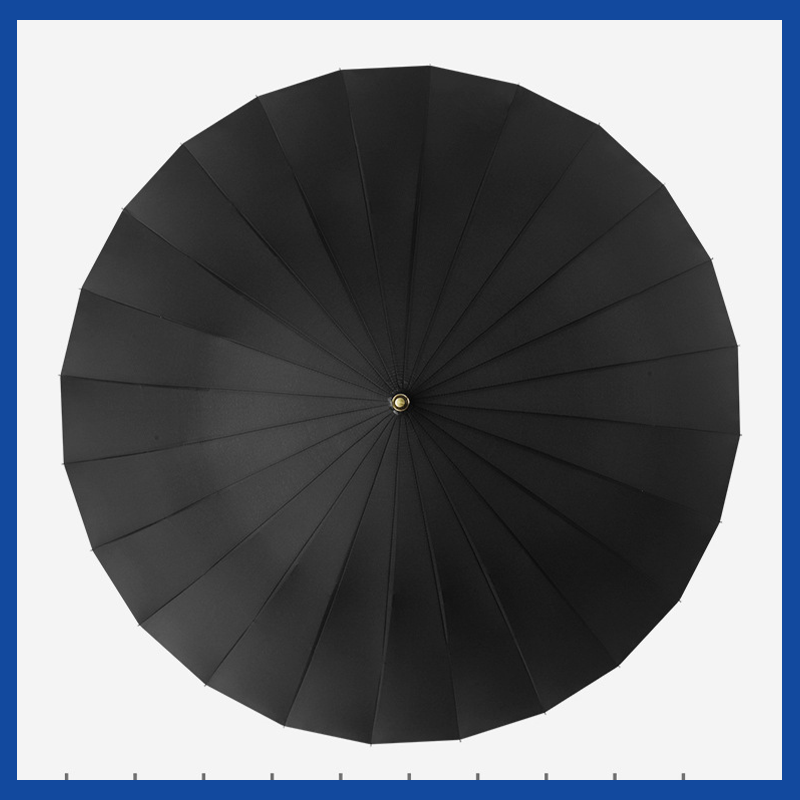Musan 24 Ribs Long Handle Female UV Umbrella Parasol for Men Integrated Button Automatic Large Wind-Resistant rain umbrella