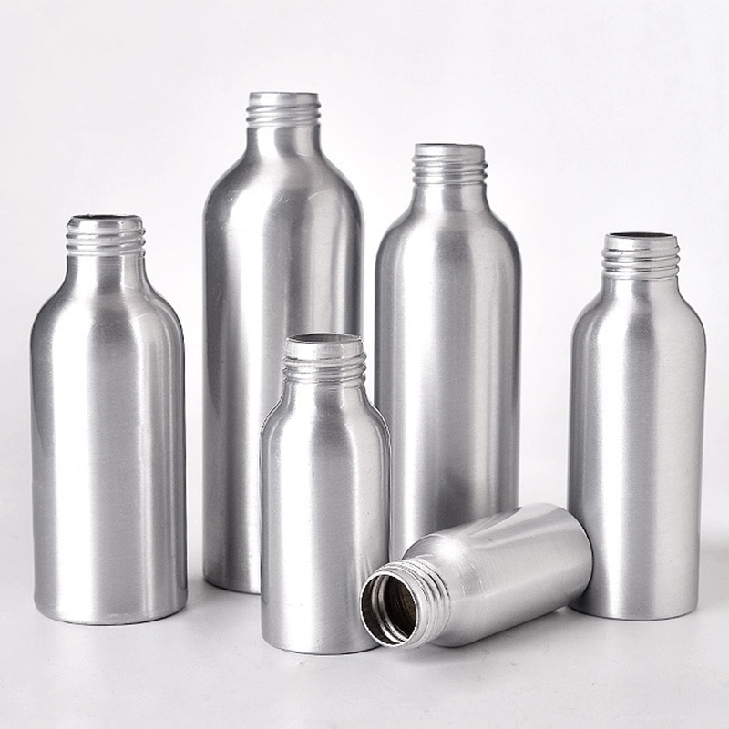 30ml aluminium spray verstuiver fles hervulbare lege flessen zwarte pomp verstuiver 250ml cosmetische verpakkingstool