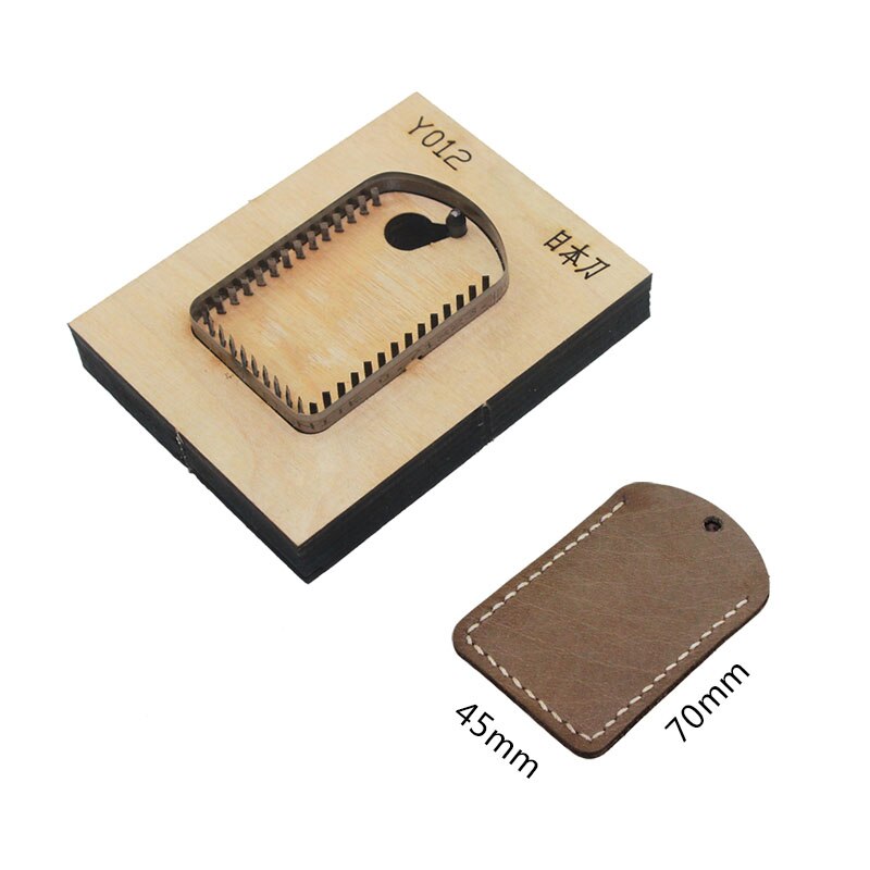 Japan Steel Blade Rule Die Cut Steel Punch 45x70mm Cutting Mold Wood Dies for Leather Cutter for Leather Crafts