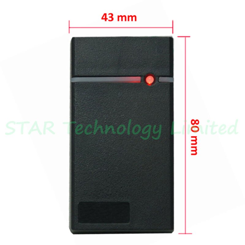 RFID 125KHz Proximity Smart EM Card ID Card Reader IP65 Waterproof wiegand 26/34 slave Proximity EM Card Reader