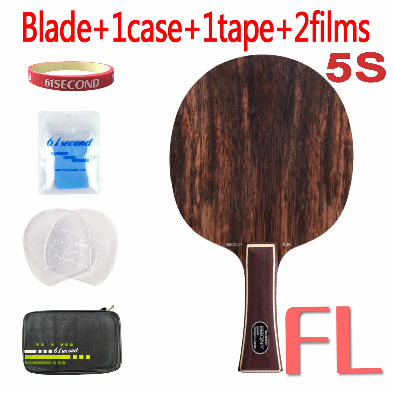 Original Sanwei H5s H7s Table Tennis Racket Ping Pong Blade Bat: H5S FL with FM