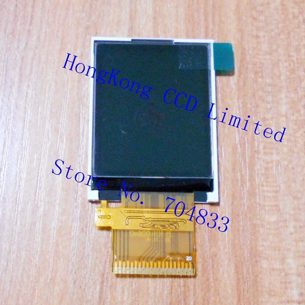 Z180N006 1.8 inch TFT LCD display 128*160 8-bit parallel port 20PIN IC: ILI9163
