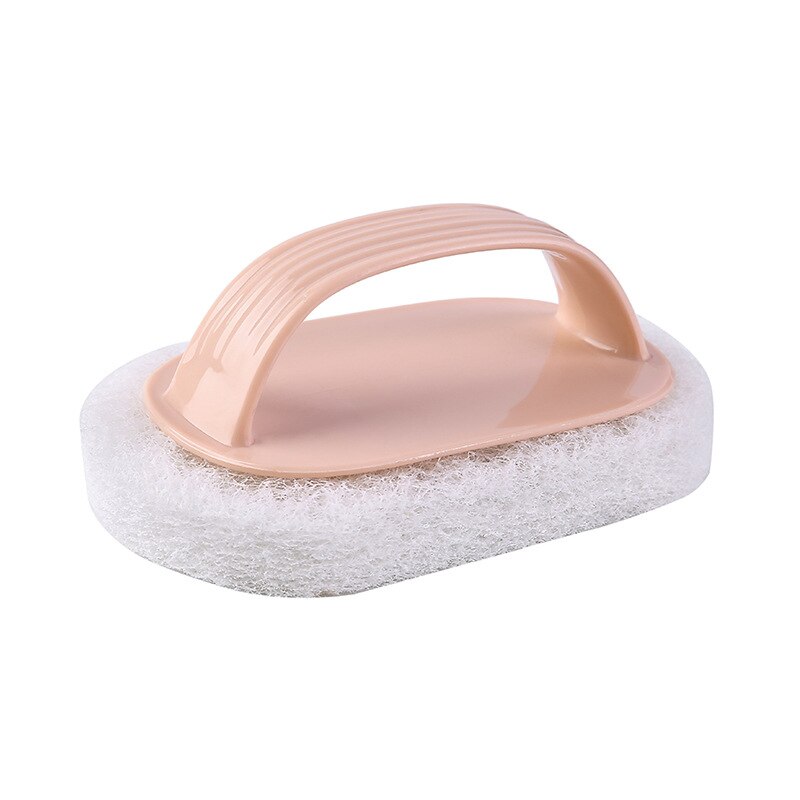 Cleaning Strong Decontamination Bath Brush Magic Sponge Eraser Cleaner Cleaning Sponges for Kitchen Bathroom Cleaning Tools: pink