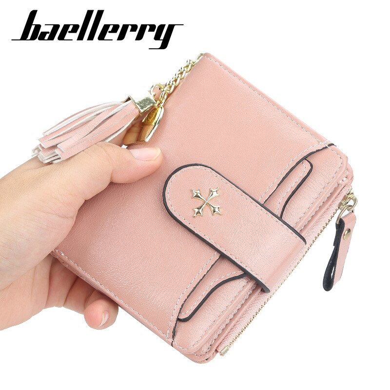 Kvinder tegnebøger pu læder kortholder kort desigh kvindelige pung møntholder kvinder punge