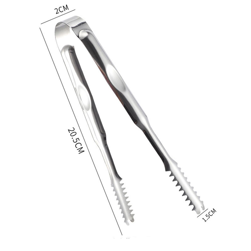 Pince à barbecue en acier inoxydable, pour la cuisson du pain, Simple et facile à utiliser, de bonne , style coréen et japonais: 9