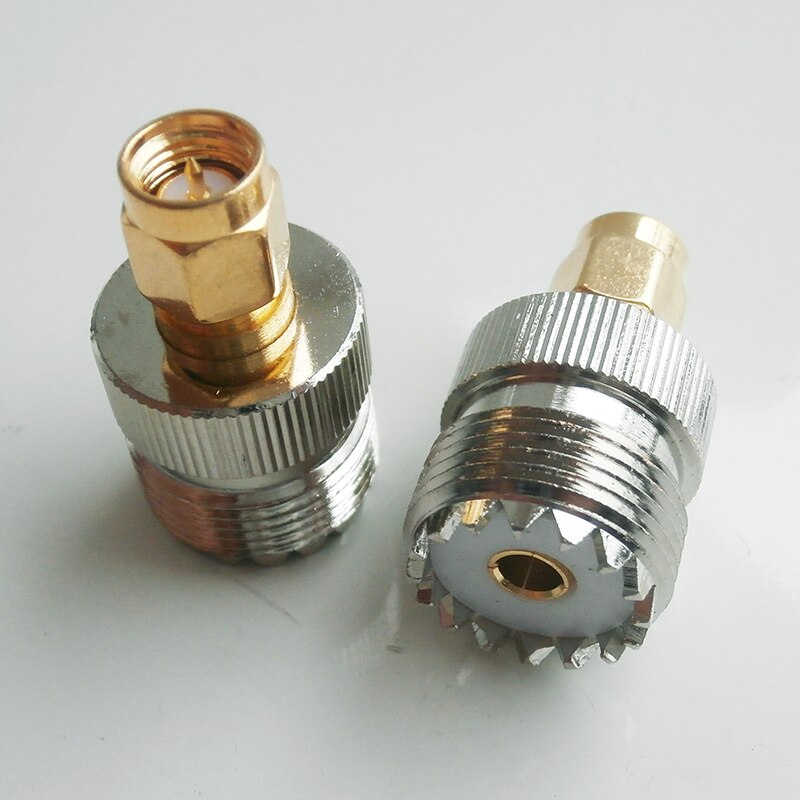 1 kpl sma uros naaras uhf  pl259 uros naaras  so239 liitin rf sovitin liitin radio: 1 kpl sma uhf-jk