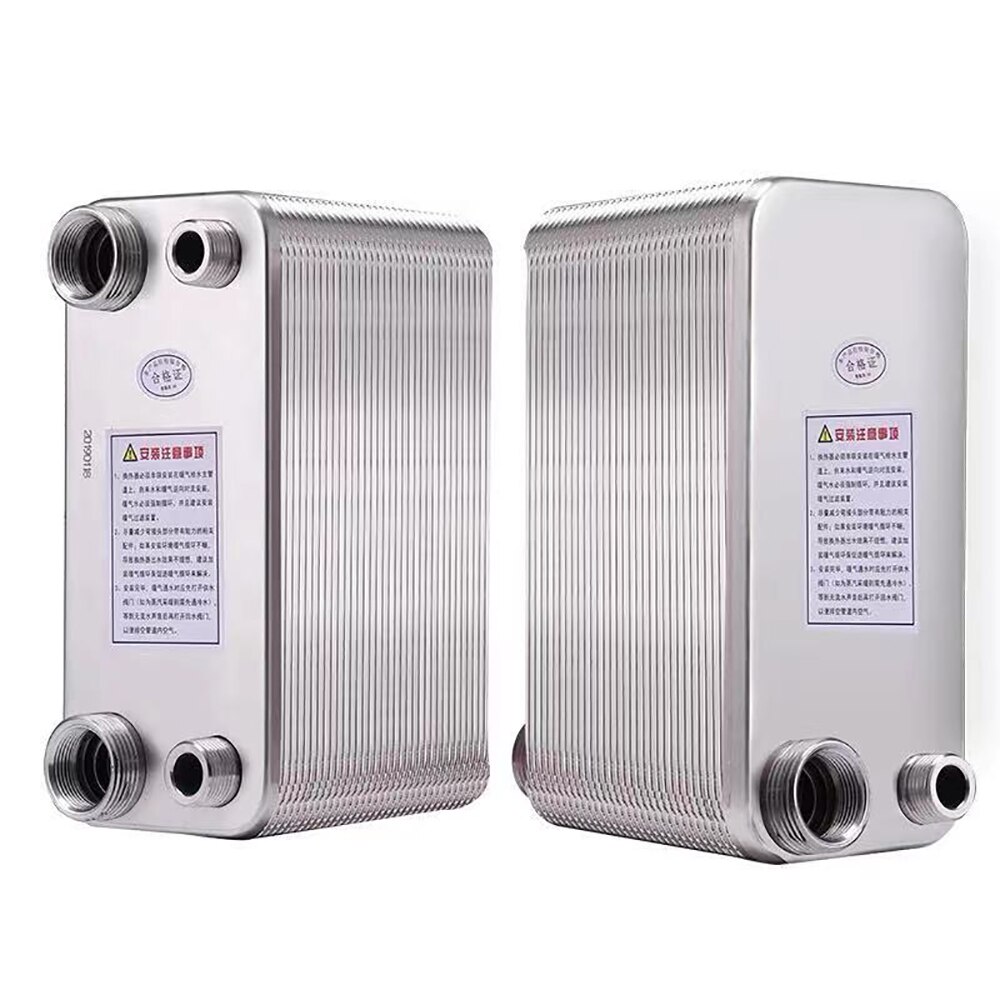 32 Plates stainless steel heat exchanger Brazed plate type water heater SUS304