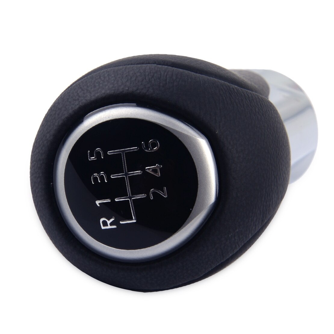 CITALL 6 Speed Leather Car Manual Transmission Gear Shift Knob Black fit for Mazda 3 CX-5