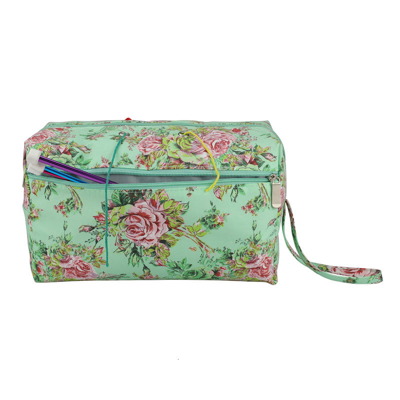 Empty Yarn Storage Bag DIY Weave Crochet Hook Bag 7 Styles Crochet Hook And Knitting Bag For Hooking And Knitting Sewing: Style7