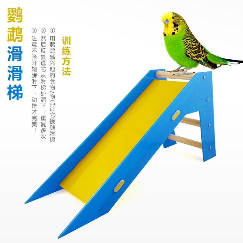 Parakeet toys Parakeet Toy Puzzle skills intelligence training equipment sliding ladder
