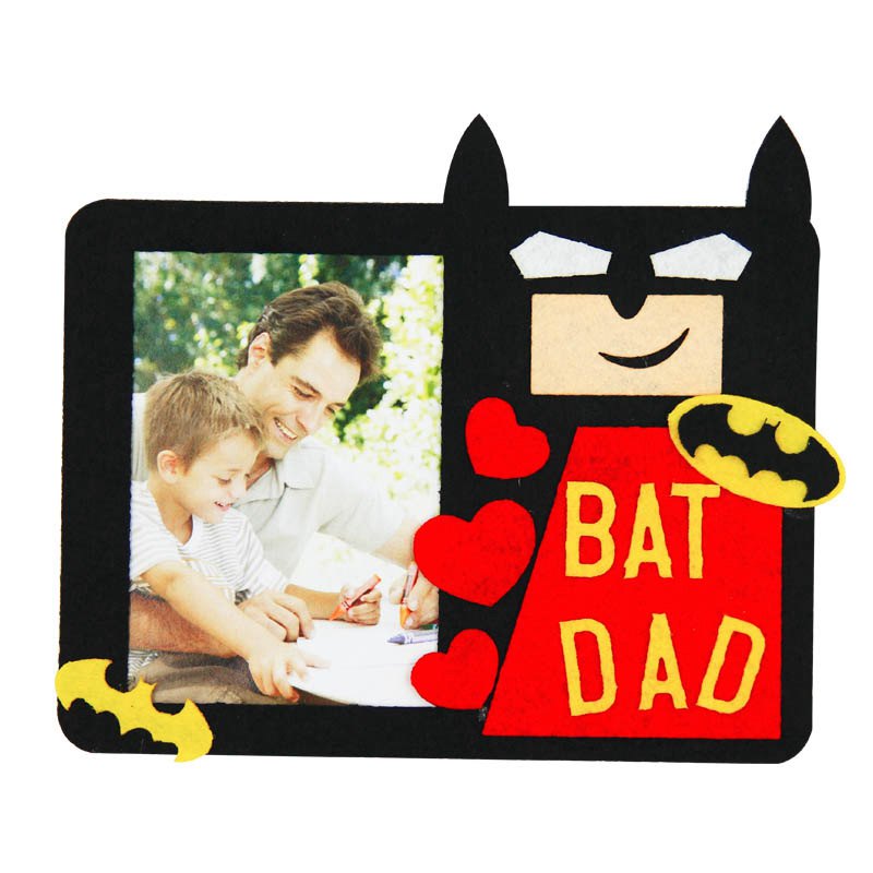 Fotolijst Maken Van Vilt 4 Ontwerpen Vilt Materiaal DIY Pakket Naaien Ambachtelijke Kunst Handwerk Voelde Applique Ornament Kit Voor kinderen