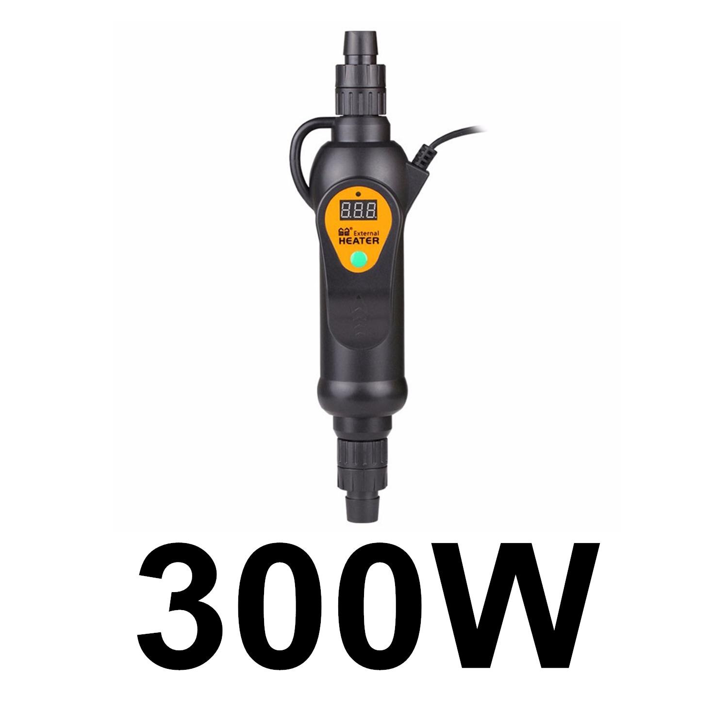 Calentador externo Digital para acuario, controlador de temperatura ajustable para tanque de peces, 220V, 300W, 500W: 300W / EU Plug