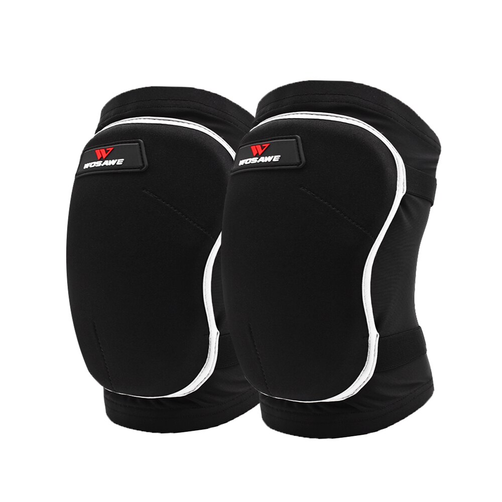 Wosawe Motorfietsen Kniebeschermers Beschermende Kleding Dikke Spons Antislip Knie Brace Guard Skiën Snowboarden Knie Pad Handschoenen