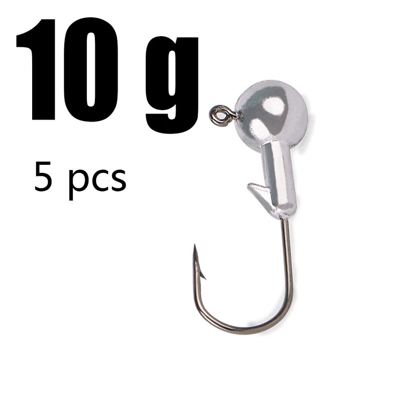 1g 2g 3g 4g 5g 10g 20g 22g 25g 28g crank Jig head hook fishing hook lead head Jig lure hard bait soft worm jig hook for fishing: 10g