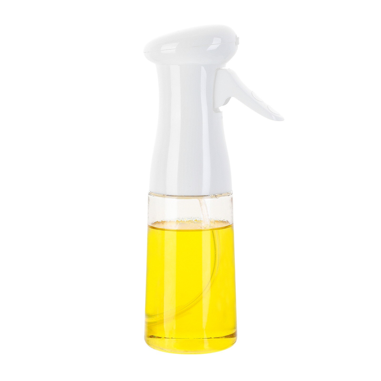 210ml Oil Spray Bottle Kitchen Cooking Baking Vinegar Mist Sprayer Barbecue Spray Bottle Cooking BBQ Tool Baking Accessories: A White S