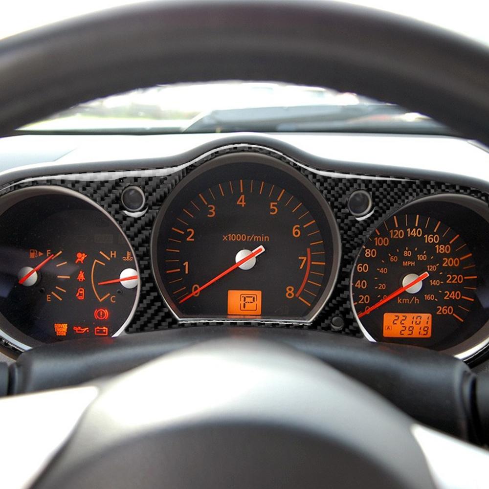 Geschikt Voor Nissan 350Z Z33 2006 Koolstofvezel Auto Snelheidsmeter Omgeven Instrument Panel Display Modificatie
