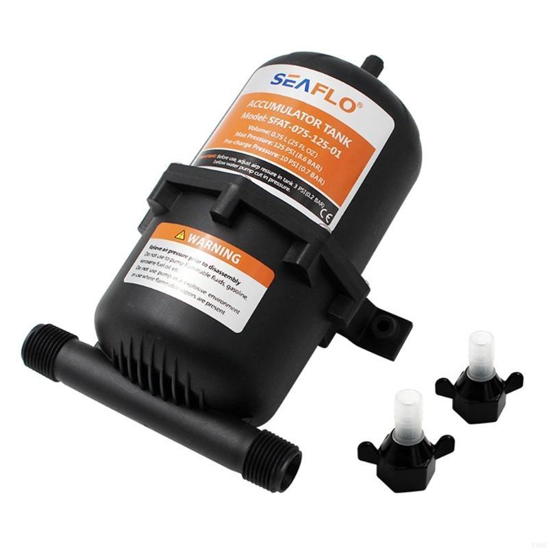P88C 0.75L/23.5oz Water Accumulator for Tank for Marine Boat Yacht RV PressureAccumul