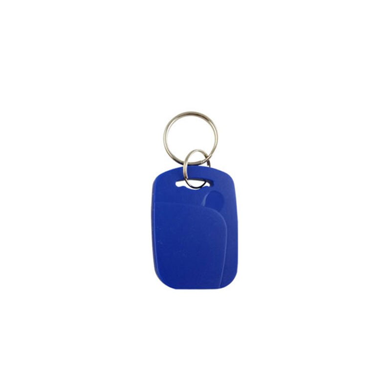 50/100 st ic id nfc nyckel rfid skrivskyddad tagg 13.56 mhz frekvens  s50 nyckelring  + 125 khz  em4100 tk4100 nyckel chip åtkomstkort: 100 st-blå
