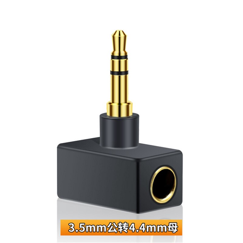 Audiophile Adapter słuchawek 2.5mm 3.5mm 4.4mm złącze mężczyzna kobieta HiFi Jack 2.5 3.5 4.4 konwerter Audio wtyczka gniazda słuchawkoego: 3.5 Male 4.4 Female