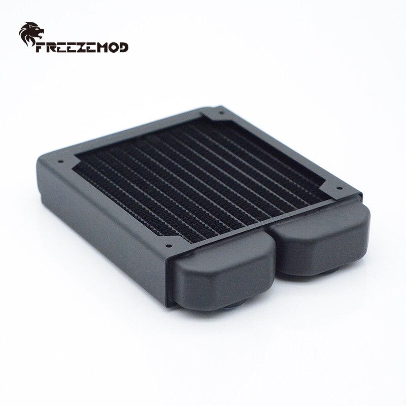 FREEZEMOD-Radiador de cobre grueso G1/4 de 29mm, kit de refrigeración por agua para PC de 120/240/360/480mm, disipador de calor para ventilador de refrigeración de 120mm: 120 radiator