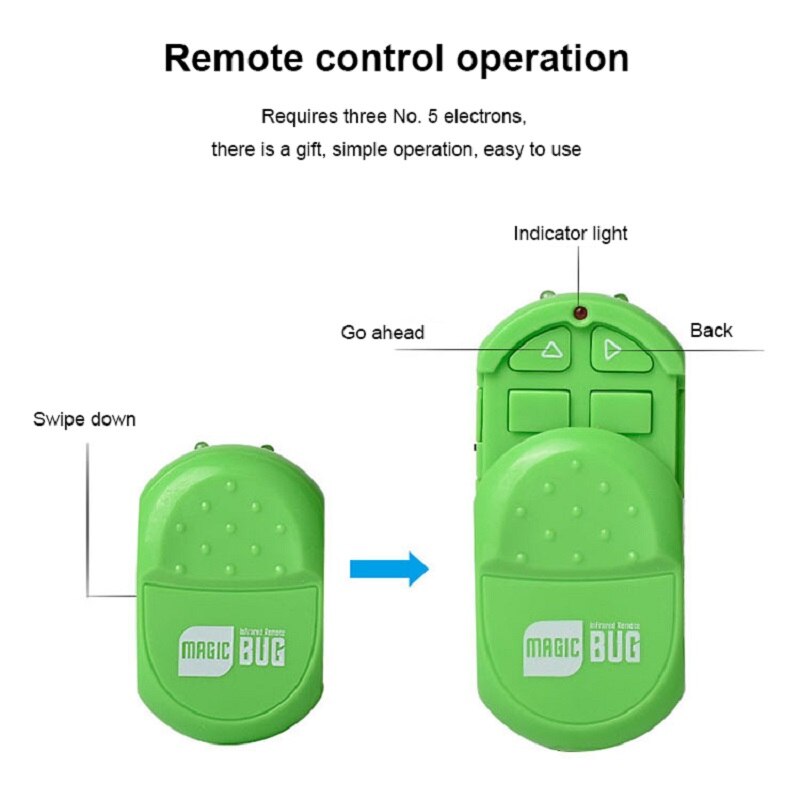 pilot na podczerwień realistyczny ślimak RC zabawka mały ślimak lampa ze światłem elektryczny owad zabawkowy Model dla dzieci dzieci