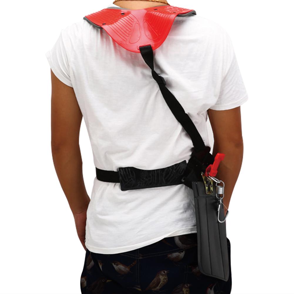 Strimmer Dubbele Schouder Harness Strap Quick Release Gewatteerde Strimmer Bosmaaier Riem Voor Bosmaaier Trimmer Tuin Snoeischaar
