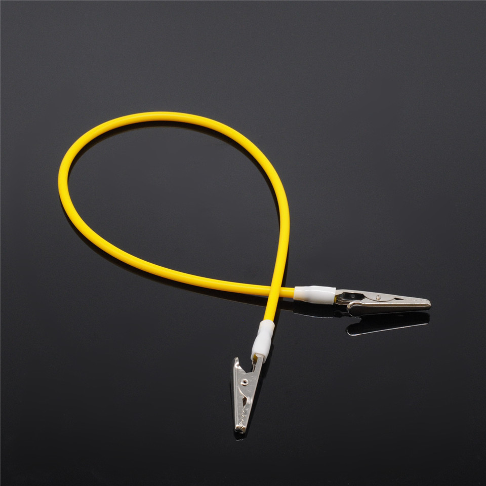 Tandheelkundige Bib Clips Flexibele Ketting Servet Houder Baby Siliconen Patiënt Clip Voor Tandarts Lab: 1Pcs Yellow