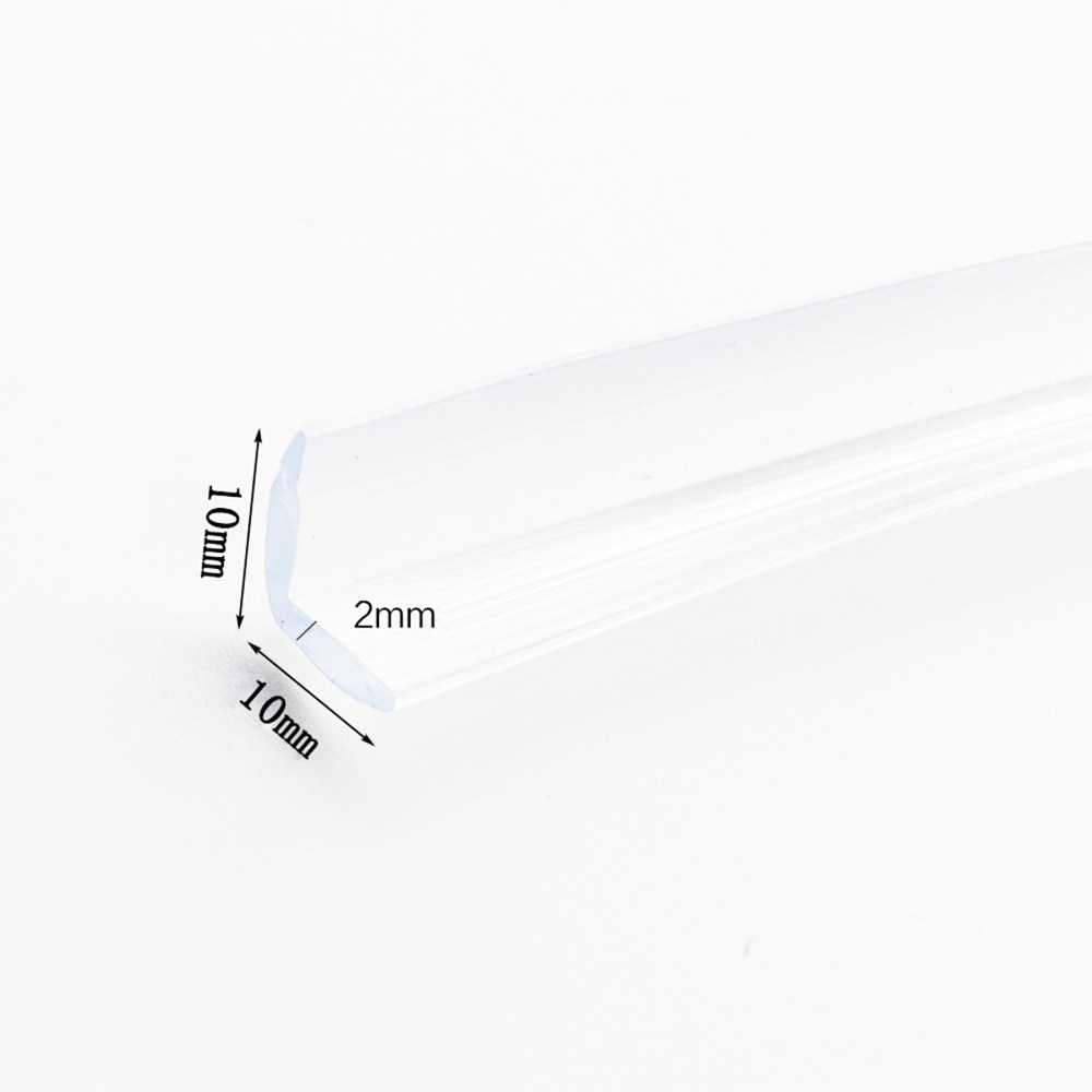 Baby Baby Veiligheid Hoek Bescherming Strip Guards 1M Transparant Tafel Rand Meubels Hoekbeschermers Soft Pvc Bumper