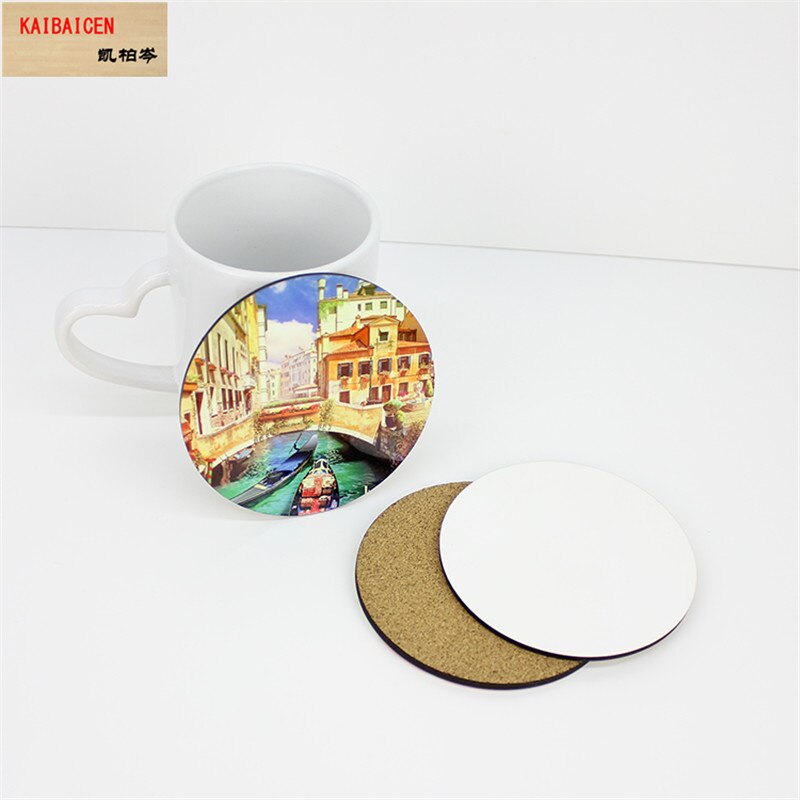 15 Stks/partij Diy Sublimatie Blank Mdf Houten Coaster Keuken Accessoires Mat Cup Bar Mok Drink Pads Captain Coaster: 8DM-005-D95X95X4mm